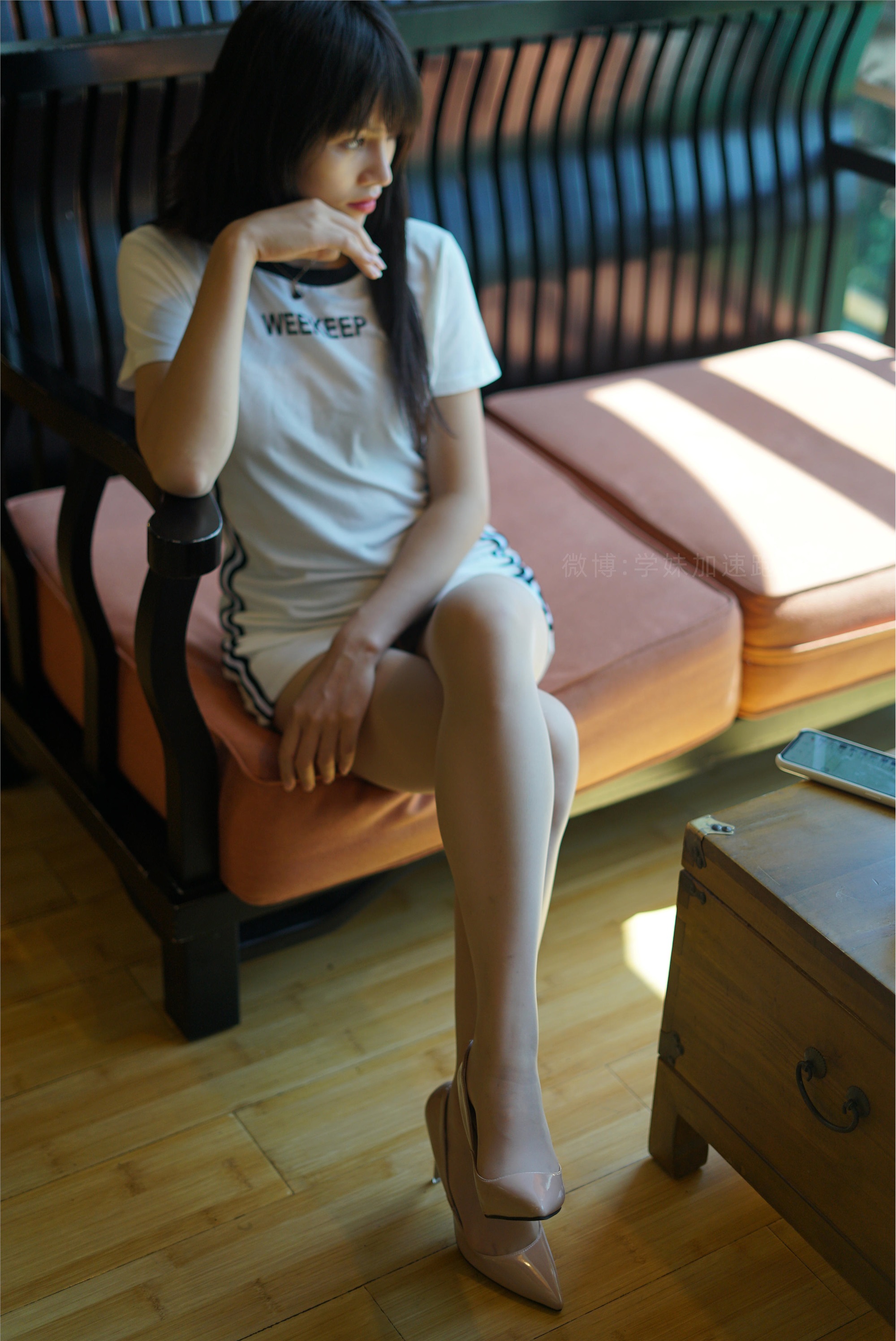 学妹加速跑 XM063《咖啡店丝密事-敏儿》